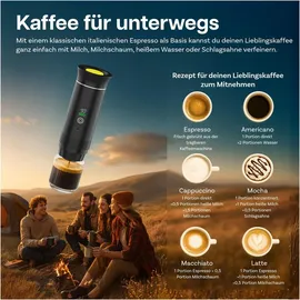 MMobiel Tragbare Kaffeemaschine schwarz