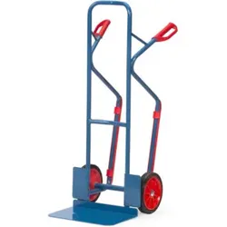 fetra Stahlrohr-Sackkarre B1331V - Vollgummibereifung Tragkraft 300 kg