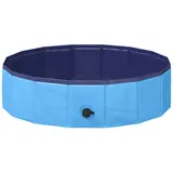 vidaXL Faltbares Hundeschwimmbecken Planschbecken 80 x 80 x 20 cm (3416320)