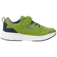 TROLLKIDS Haugesund Wanderschuhe - Kiwi / Mystic Blue -