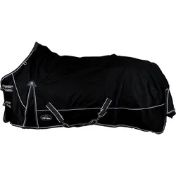 Weidedecke Polarfleece 1200D COMFORT schwarz 115 CM