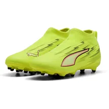 Puma Ultra 6 Match+ AG/FG Kinder yellow alert/black/silver/glowing red 38
