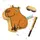 Relaxdays Pinata Capybara 3tlg. Beige/Braun/Schwarz