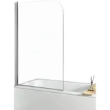 EMKE Emke, - Duschwand Mit NANO Beschichtung 6mm Sicherheitsglas (90x140cm, Schwingtür)