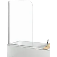 EMKE Emke, - Duschwand Mit NANO Beschichtung 6mm Sicherheitsglas (90x140cm, Schwingtür)