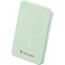 Verbatim Essential Power Bank magn.wirel. 5000mAh Grün