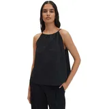 Someday Blusentop mit floraler Stickerei Schwarz 38