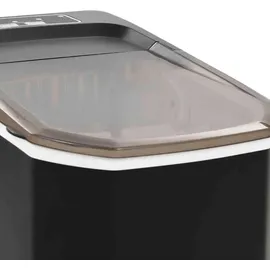 vidaXL Eiswürfelbereiter Schwarz 1,4 L 15 kg / 24 h