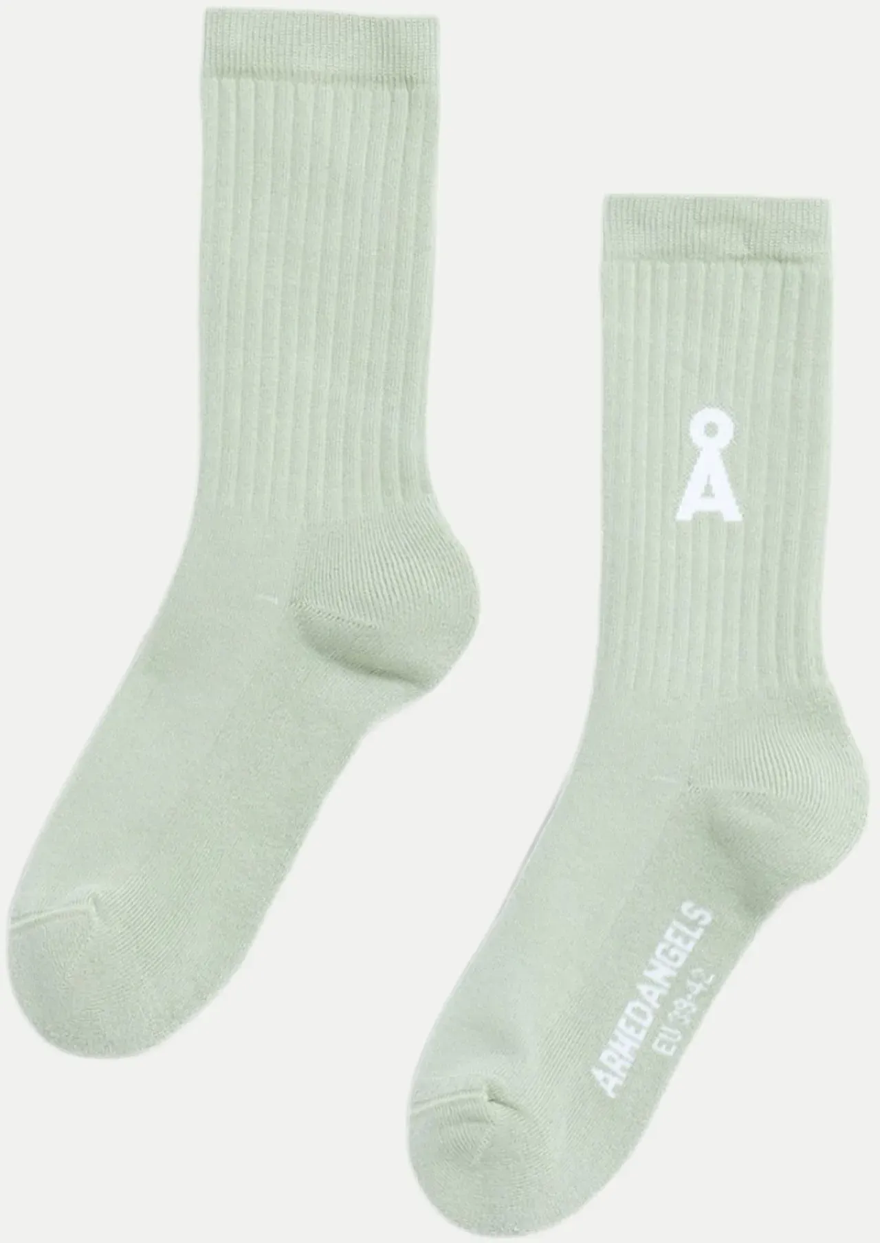 Socken mit Logo-Print Grün 39-42