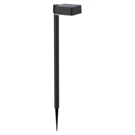 Philips Sockelleuchte Kunststoff, Metall 54,0 cm Solar 1,5 W schwarz