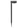 Philips Sockelleuchte Kunststoff, Metall 54,0 cm Solar 1,5 W schwarz