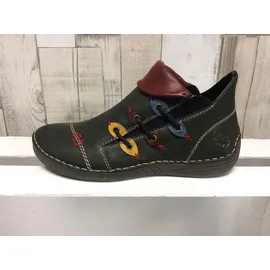 Rieker Damen 72581 Stiefelette, grün