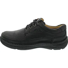 CLARKS Nature Three Schuhe Black / Graphite 42 1/2