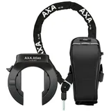 AXA basta Atlas Large Schwarz Rahmenschloss Set