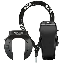 AXA basta Atlas Large Schwarz Rahmenschloss Set