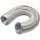 WALLAIR N51808 Flexibles Lüftungsrohr Aluminium (Ø x L) 10 cm x 2.5 m, Silber