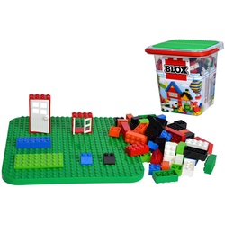 Simba Bausteine Blox, Mehrfarbig, Kunststoff, 24.5x25x24.5 cm, unisex, Spielzeug, Babyspielzeug, Motorikspielzeug