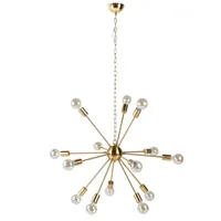 Riess-Ambiente Riess Ambiente 14-flammige elegante Hängelampe SPUTNIK 87cm gold