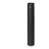 Jeremias Ofenrohr Längenelement 750 mm-kürzbar Stahlblech Ø180 mm Schwarz