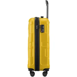 Suitline Hartschalenkoffer Trolley 4-Rollen Cabin 55 cm / 34 l gelb