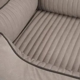 Knuffelwuff Hundebett Columbia XL 105 x 75 cm hellgrau