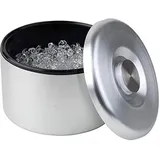 Buddy ́s Bar Eiseimer BUDDY'S "Eisbox", silber, B:27cm H:20cm T:27cm, Aluminium, Eiskübel, Aluminium, Fassungsvermögen 11 Liter