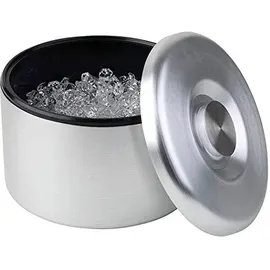 Buddy ́s Bar Eiseimer BUDDY'S "Eisbox", silber, B:27cm H:20cm T:27cm, Aluminium, Eiskübel, Aluminium, Fassungsvermögen 11 Liter