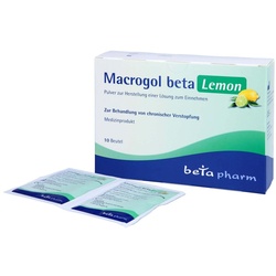 Macrogol Beta Lemon Plv.z.her.e.lsg.z.einnehmen