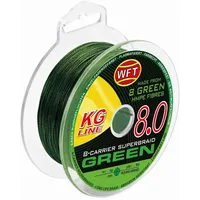 WFT KG 8 grün 150m - Geflochtene Angelschnur, Durchmesser/Tragkraft:0.08mm