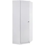 Rauch Eckschrank 85 x 197 x 72 cm weiß