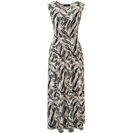 Aniston SELECTED Sommerkleid Gestreift Beige/Schwarz 38