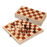 Philos 2608 - Schachset, Schach-Kassette, Holz, Feld 30mm