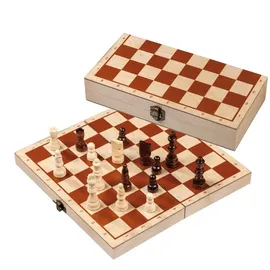 Philos 2608 - Schachset, Schach-Kassette, Holz, Feld 30mm