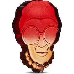 Iris Apfel Papierbeschwerer rot