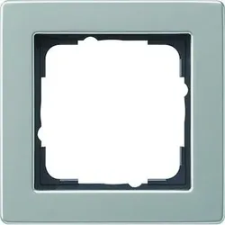 Rahmen 1f Edelstahl E2 Metall geeignet für Unterputz-Installation