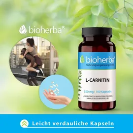 Bioherba L-Carnitin Kapseln 100 Stück