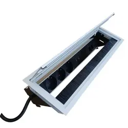 Steckdoseneinheit EXIT 45plus,3 x Schuko/USB Doppel-Charger