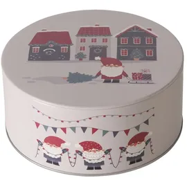 Boltze Dosen zur Aufbewahrung MONTI Ø 16-20 cm 2-tlg. beige