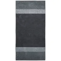 Dyckhoff Two-Tone Stripe Saunatuch 100 x 200 cm grau