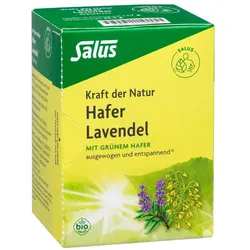 Hafer Lavendel Tee Bio Salus Filterbeutel