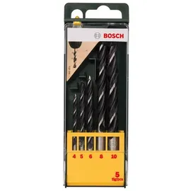 Bosch Holzbohrer-Set 5-teilig 4 mm/5 mm/6 mm/8 mm/10 mm