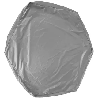 Cryfokt Sandkastenabdeckung, Poolabdeckung Dicht Bedeckte Polyester und PVC -Bleiche Sicher Leicht zu Reinigen für den Außengebrauch (Gray)