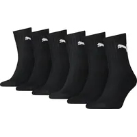 Puma SHORT CREW Sportsocken 6-Pack schwarz 2.0 - 39-42