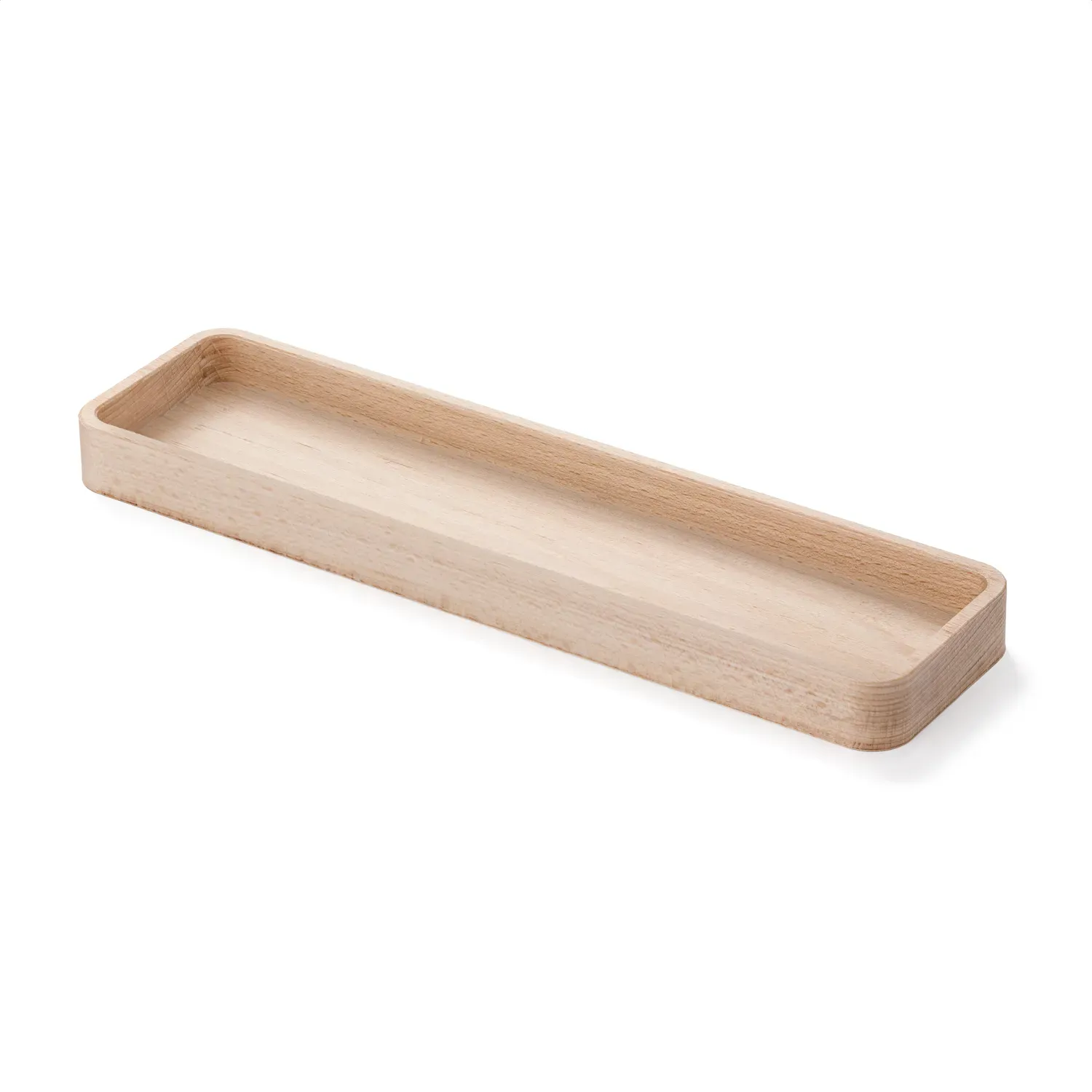 Metrie | Kvida-9026 Rechteckige Holzschale | 26×7 cm