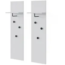 Vicco Wandgarderobe Siri Weiß