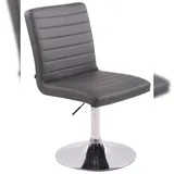 CLP Esszimmerstuhl Elvas Kunstleder grau