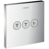 Hansgrohe ShowerSelect Ventil Unterputz für 3 Verbraucher chrom