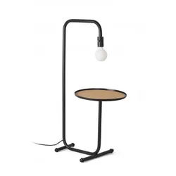 guest, stehlampe mit schwarzem tablett, faro barcelona