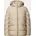 Kurze Steppjacke Beige 36