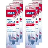 SOS Anti-Fußpilz Gel (6x 30 ml)– 3in1 Wirkung: bekämpft Ursachen, lindert Juckreiz & Brennen, beugt erneutem Fußpilz vor – klinisch getestete Wirksamkeit – für Kinder ab 4 Jahren & Erwachsene